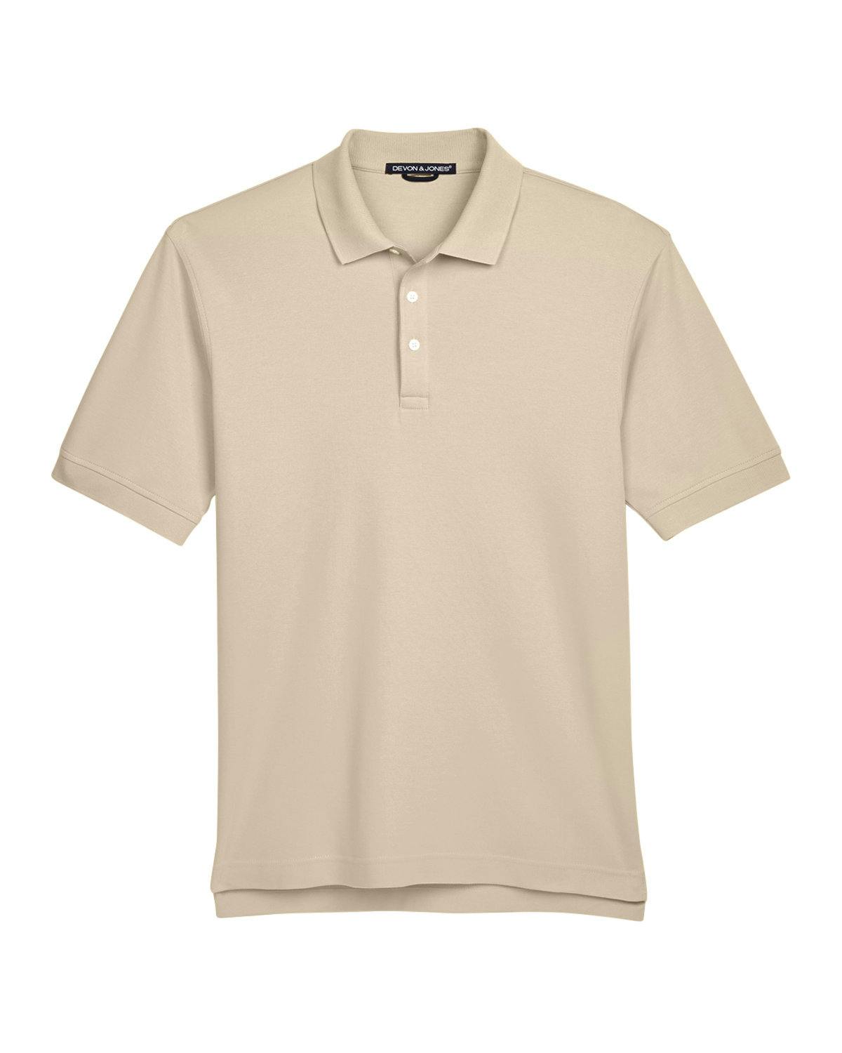 Image for Men's Solid Perfect Pima Interlock Polo