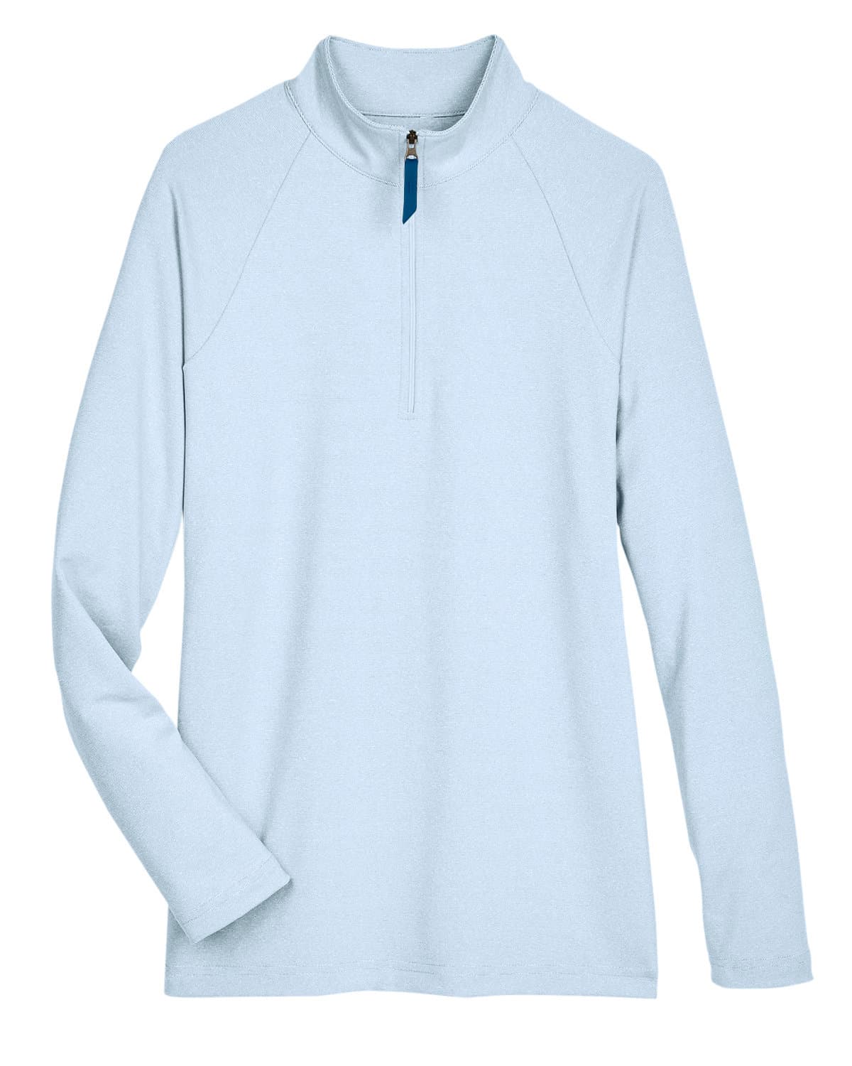 Image for CrownLux Performance® Ladies' Clubhouse Micro-Stripe Quarter-Zip