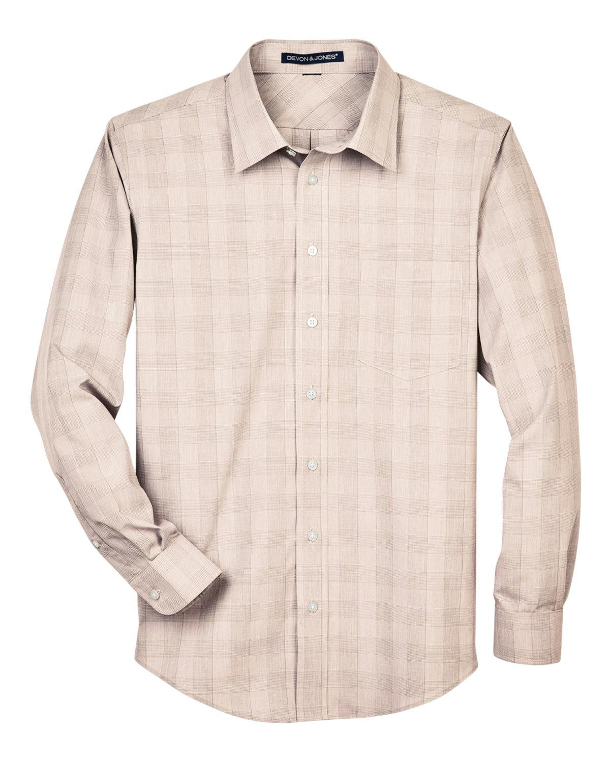 Image for Men's Crown Collection® Glen Plaid Woven Shirt