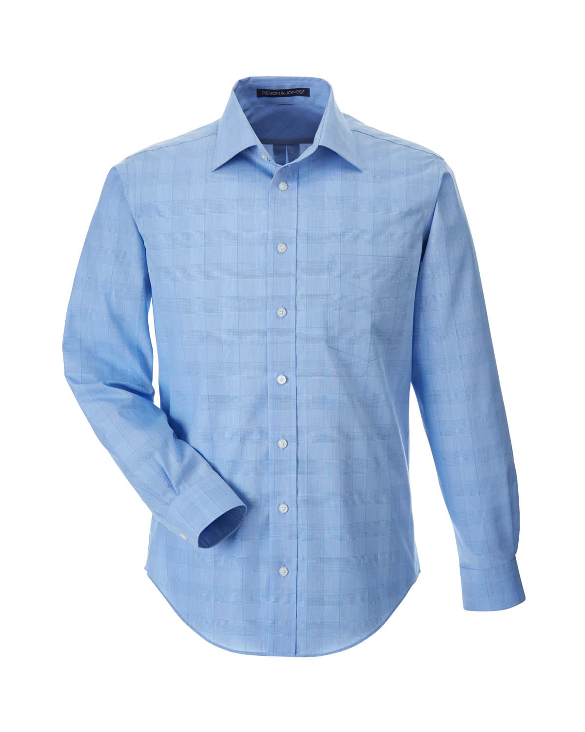 Image for Men's Crown Collection® Glen Plaid Woven Shirt