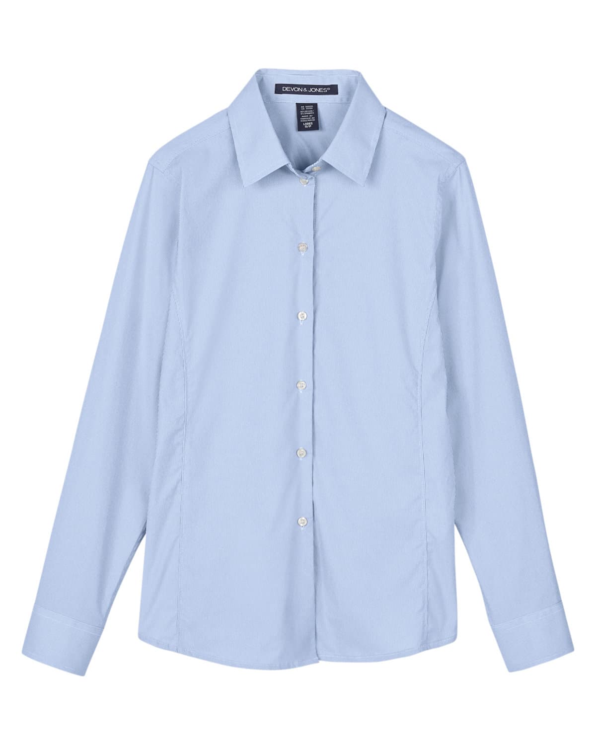 Image for CrownLux Performance® Ladies' Microstripe Shirt