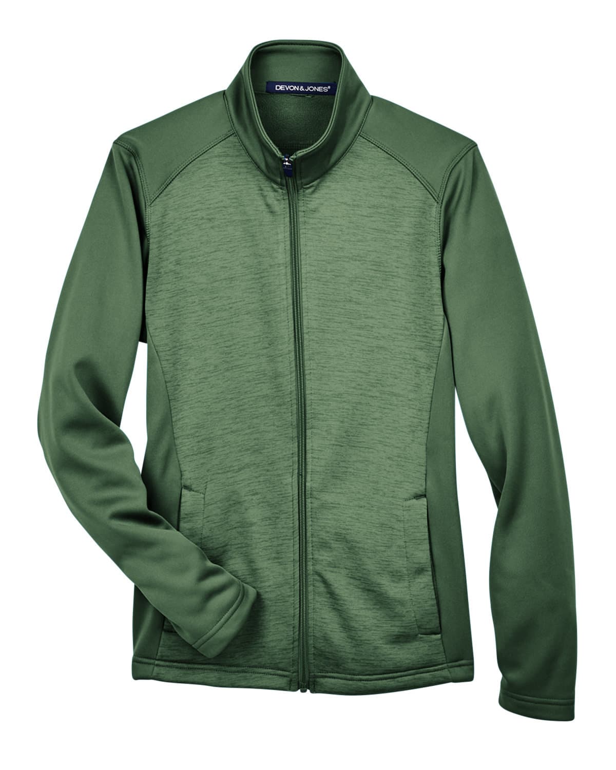 Image for Ladies' Newbury Colorblock Mélange Fleece Full-Zip