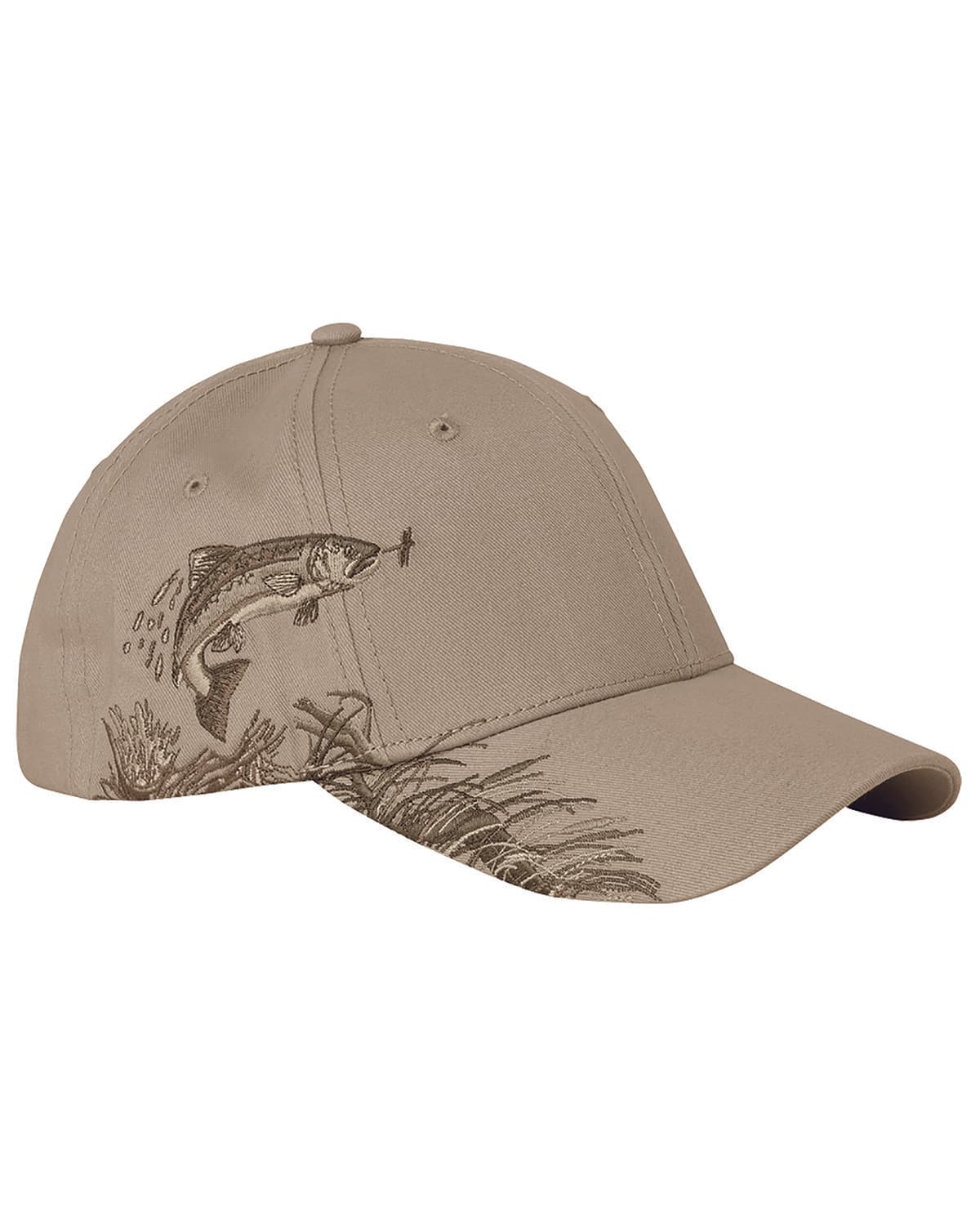 Image for Brushed Cotton Twill Trout Cap