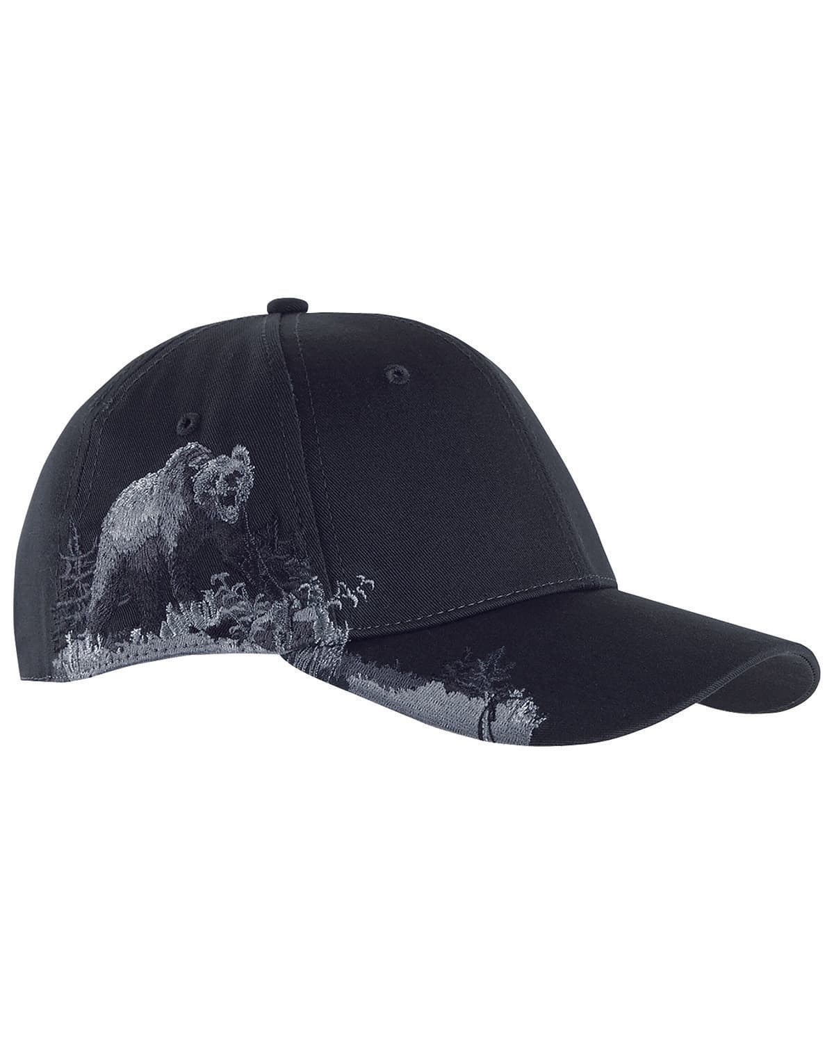 Image for Brushed Cotton Twill Grizzly Bear Cap