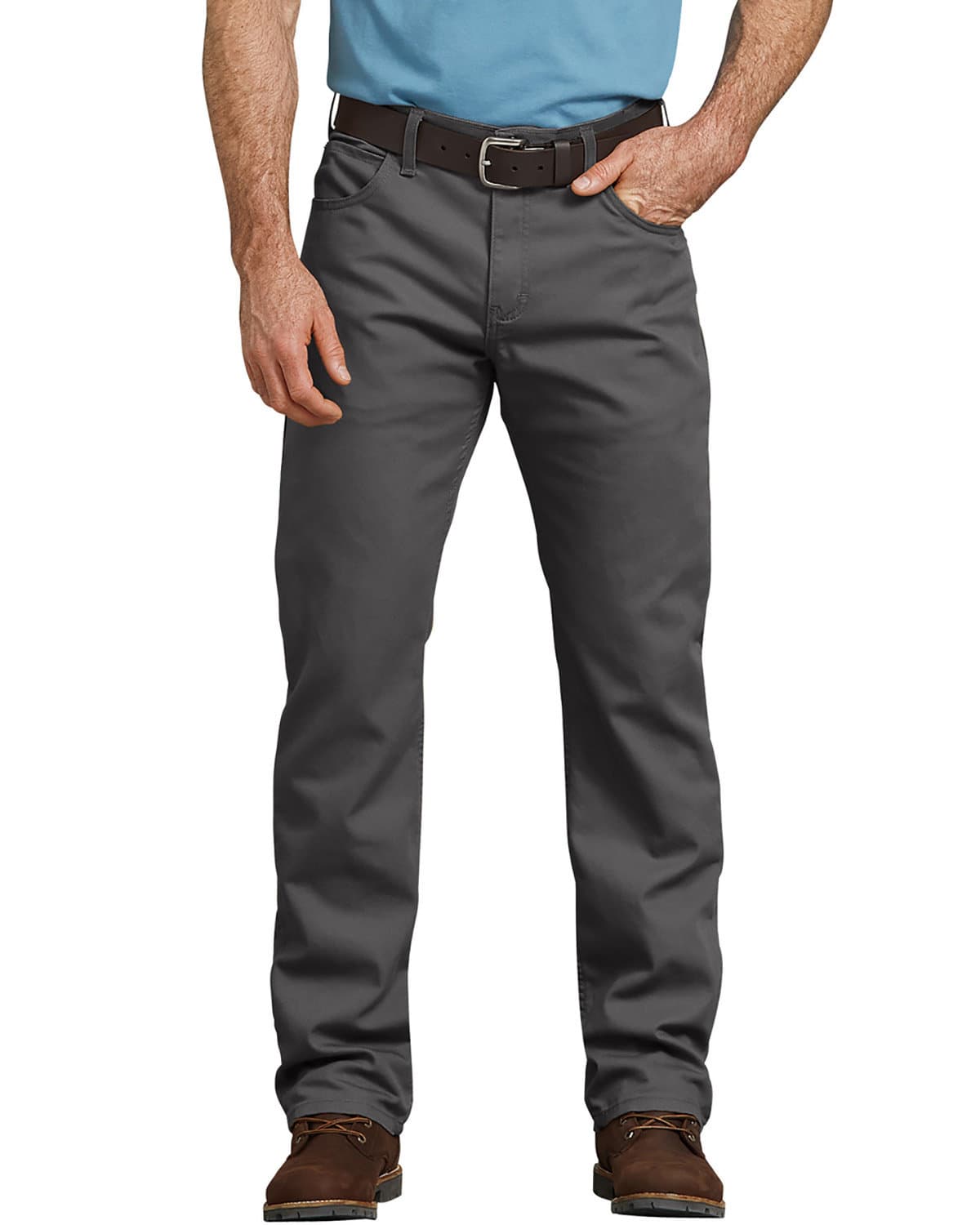 Image for Men's FLEX Regular Fit Straight Leg Tough Max™ Duck 5-Pocket Pant