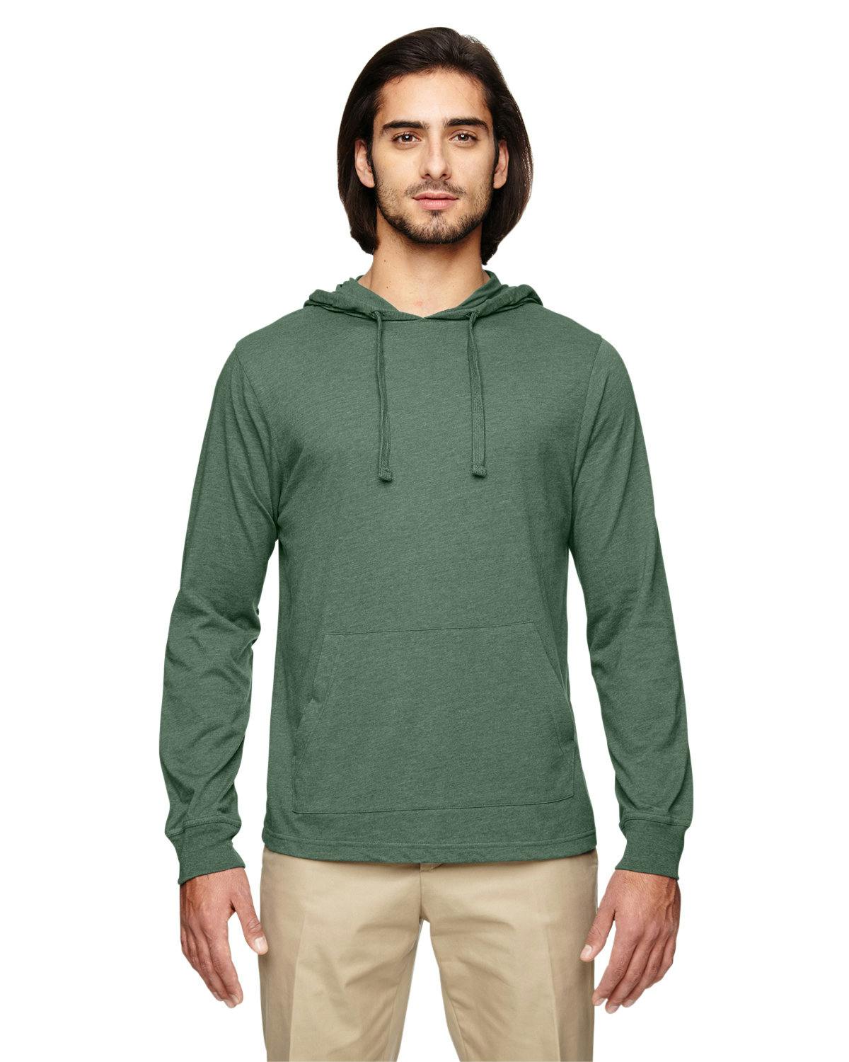 Image for Unisex Eco Blend Long-Sleeve Pullover Hooded T-Shirt