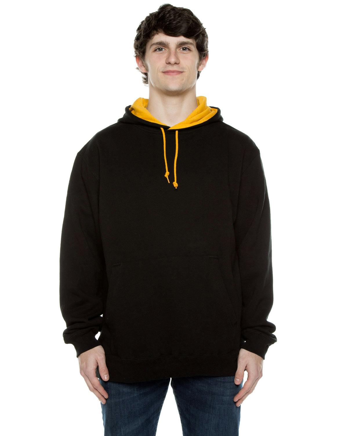 Image for Unisex Contrast Hooded Sweatshirt