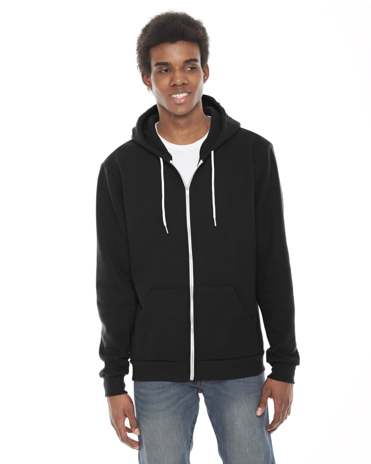 Image for Unisex Flex Zip Hooded Fleece