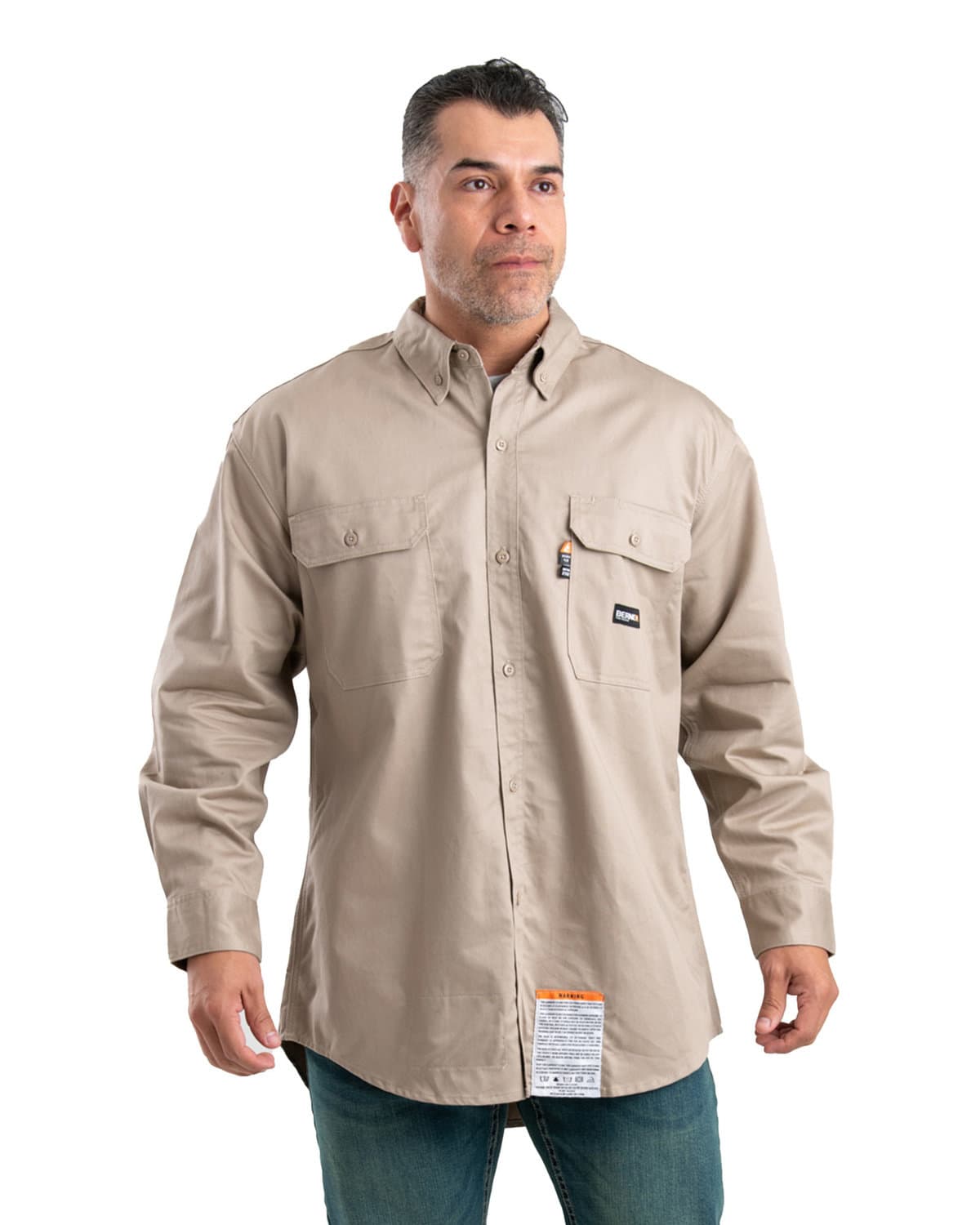 Image for Men's Flame-Resistant Button-Down Work Shirt