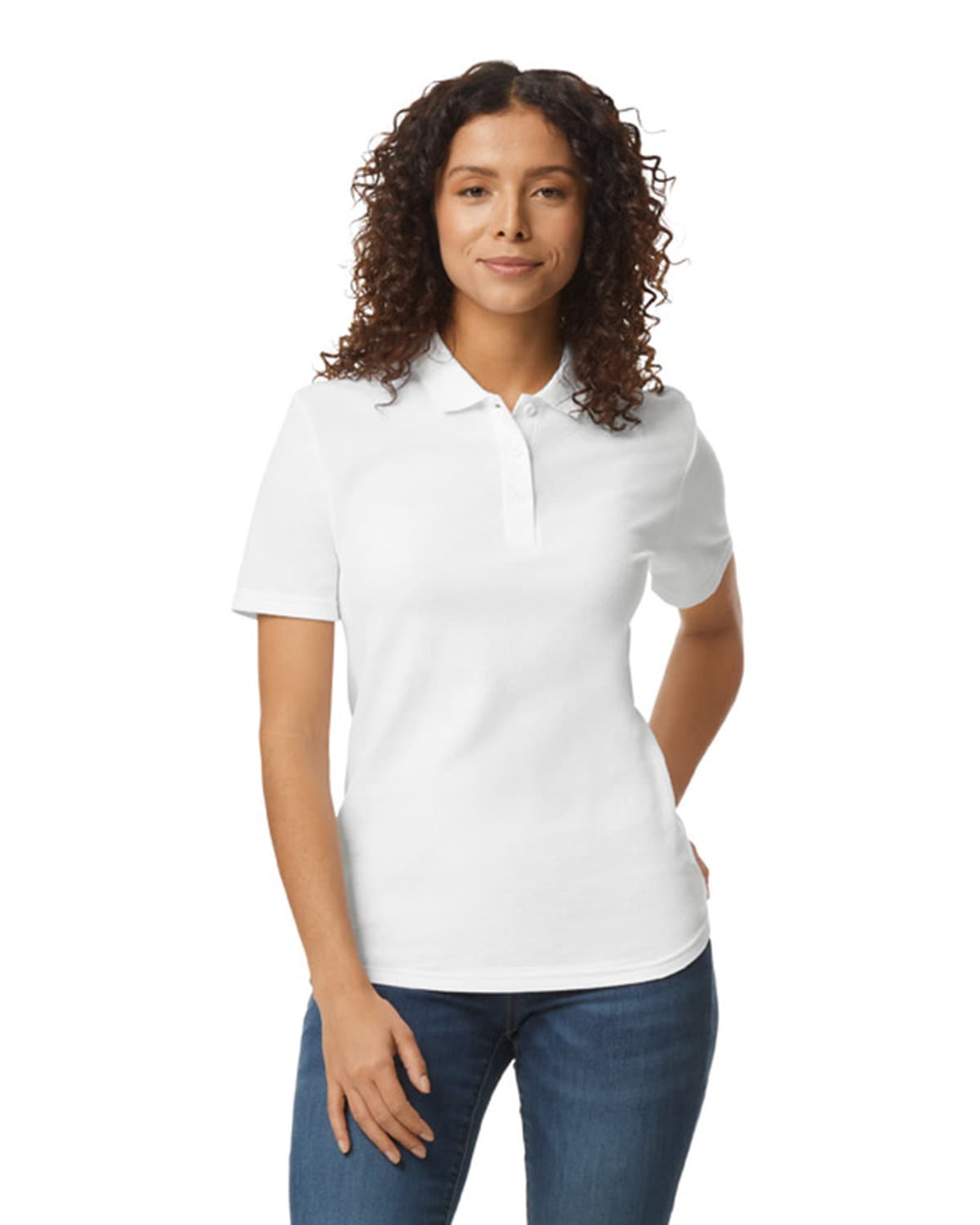 Image for Ladies' Softstyle Double Pique Polo