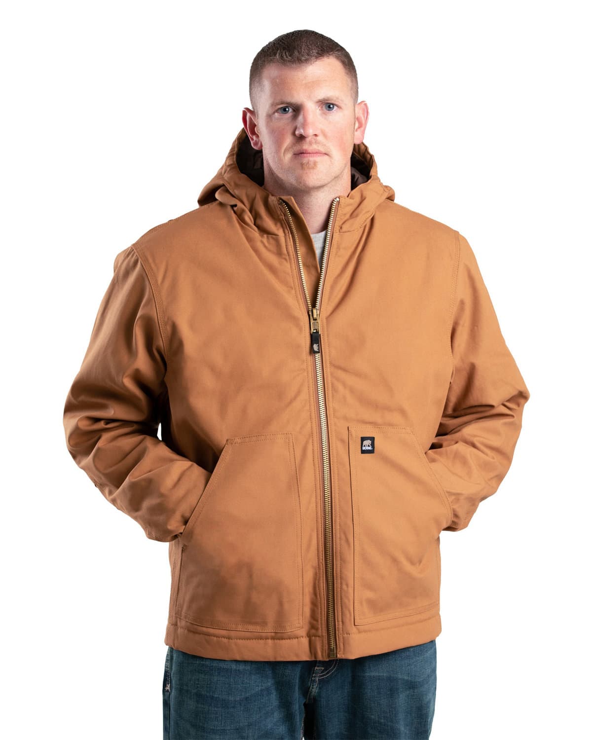 Image for Men's Tall Heritage Duck Hooded Jacket