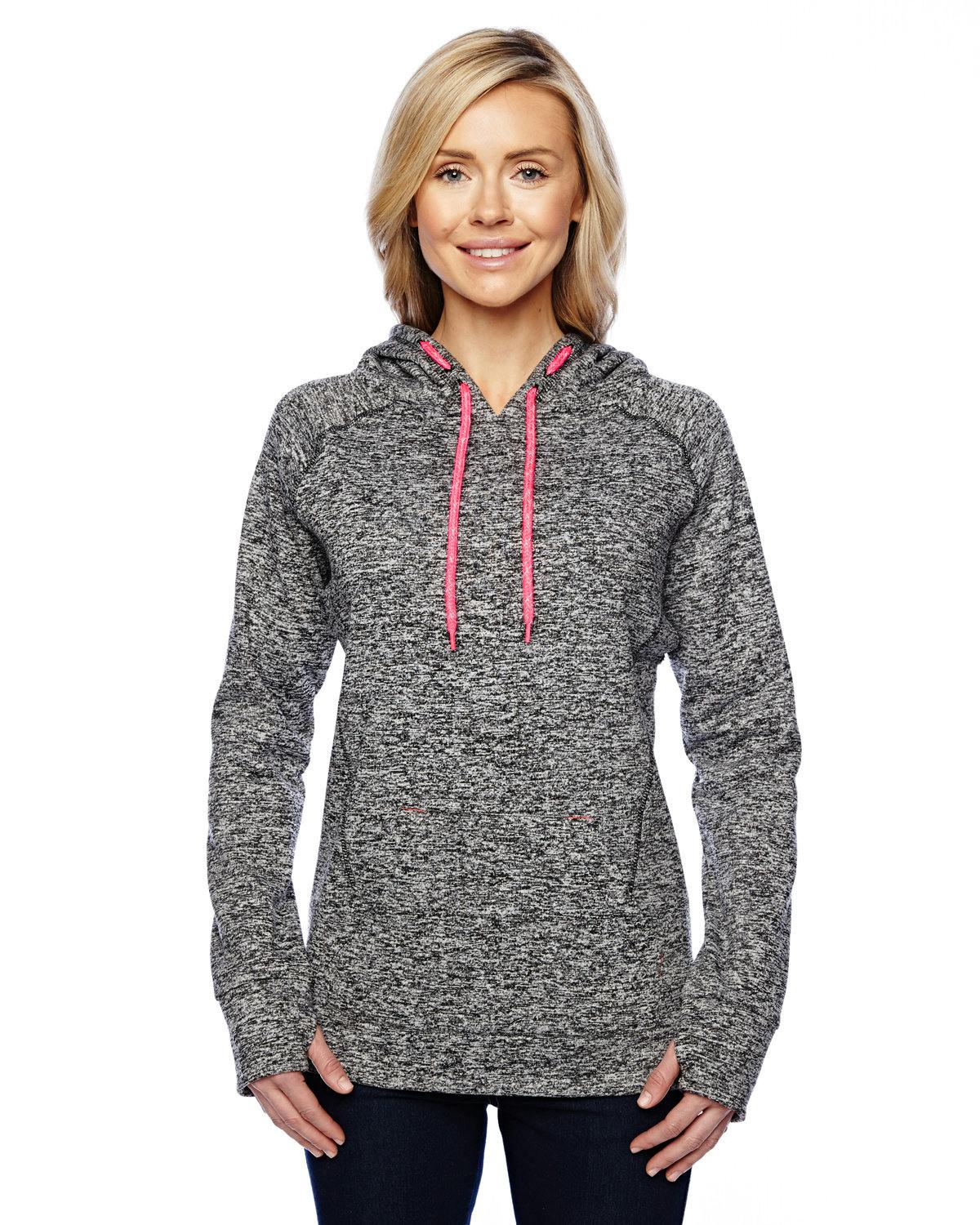 Image for Ladies' Cosmic Contrast Fleece Hooded Sweatshirt