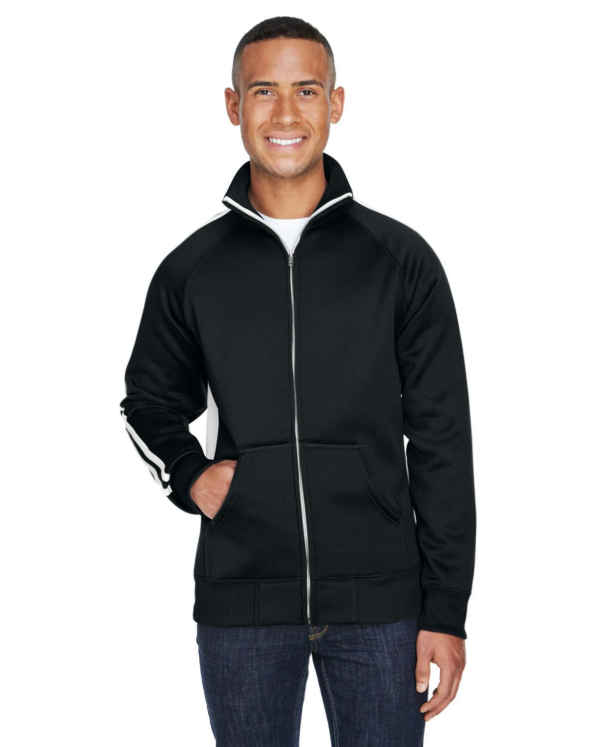 Image for Adult Vintage Poly Fleece Track Jacket