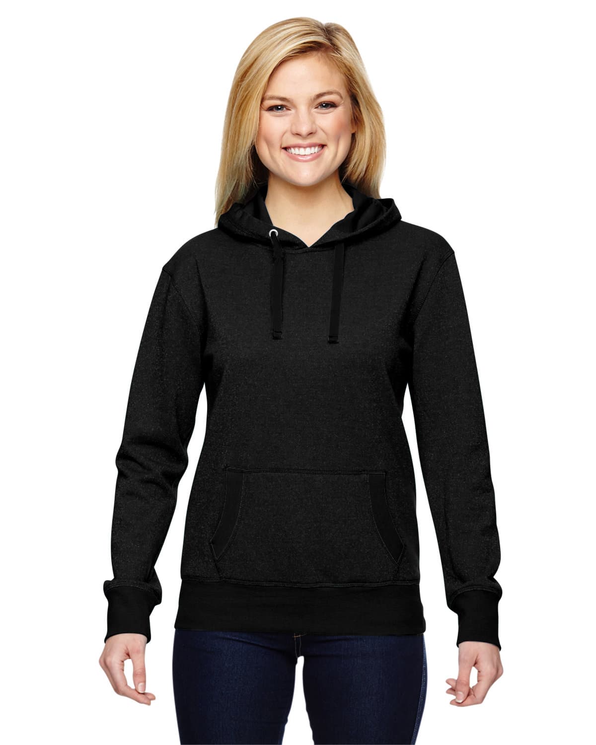 Image for Ladies' Glitter French Terry Hooded Sweatshirt