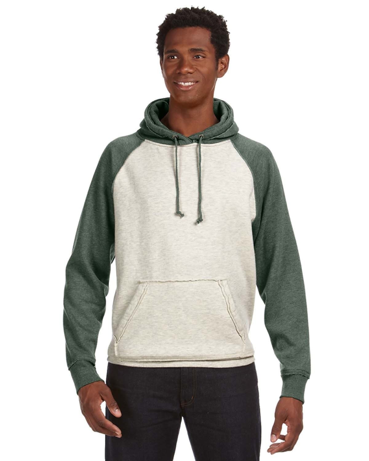 Image for Adult Vintage Heather Pullover Hooded Sweatshirt