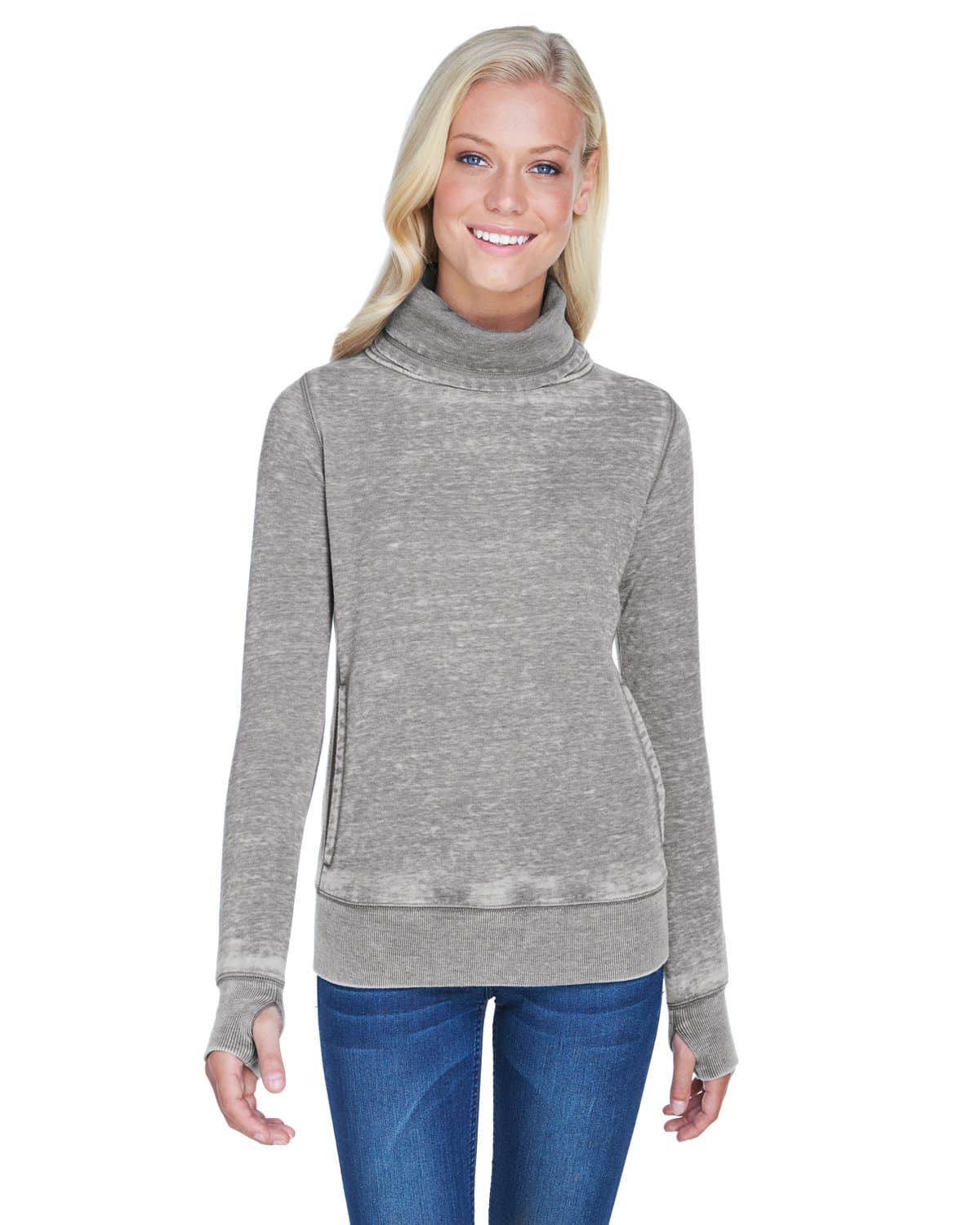 Image for Ladies' Zen Fleece Cowl Neck