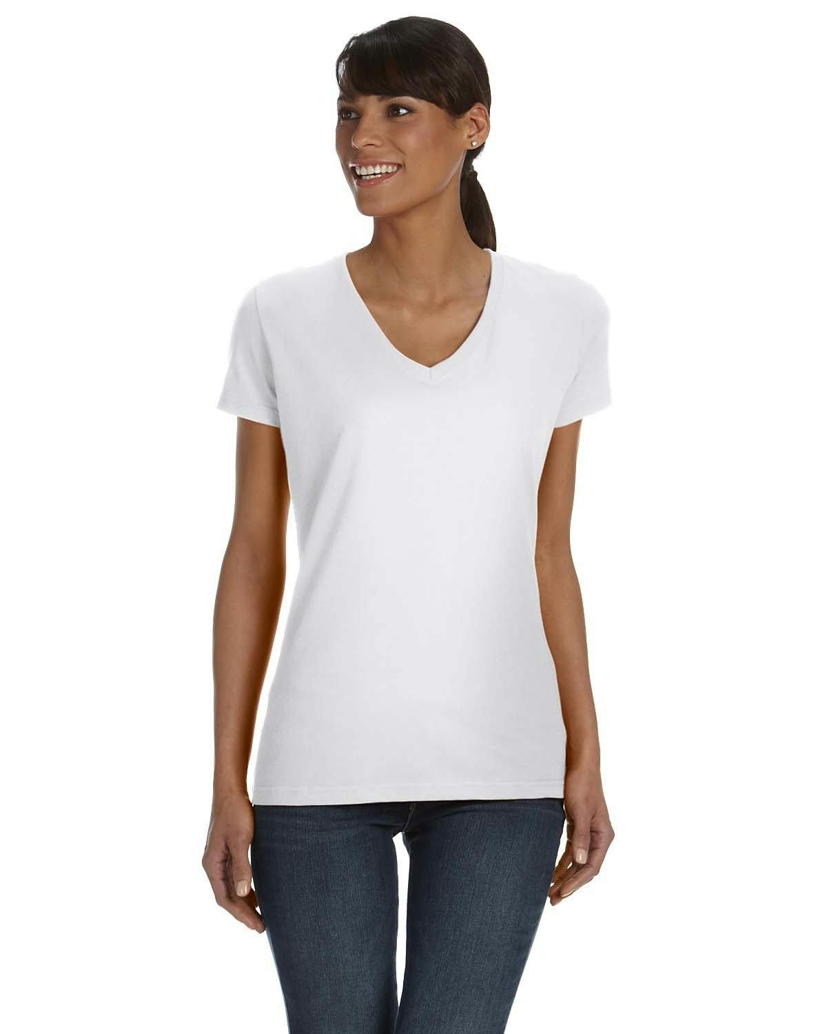 Image for Ladies' HD Cotton™ V-Neck T-Shirt