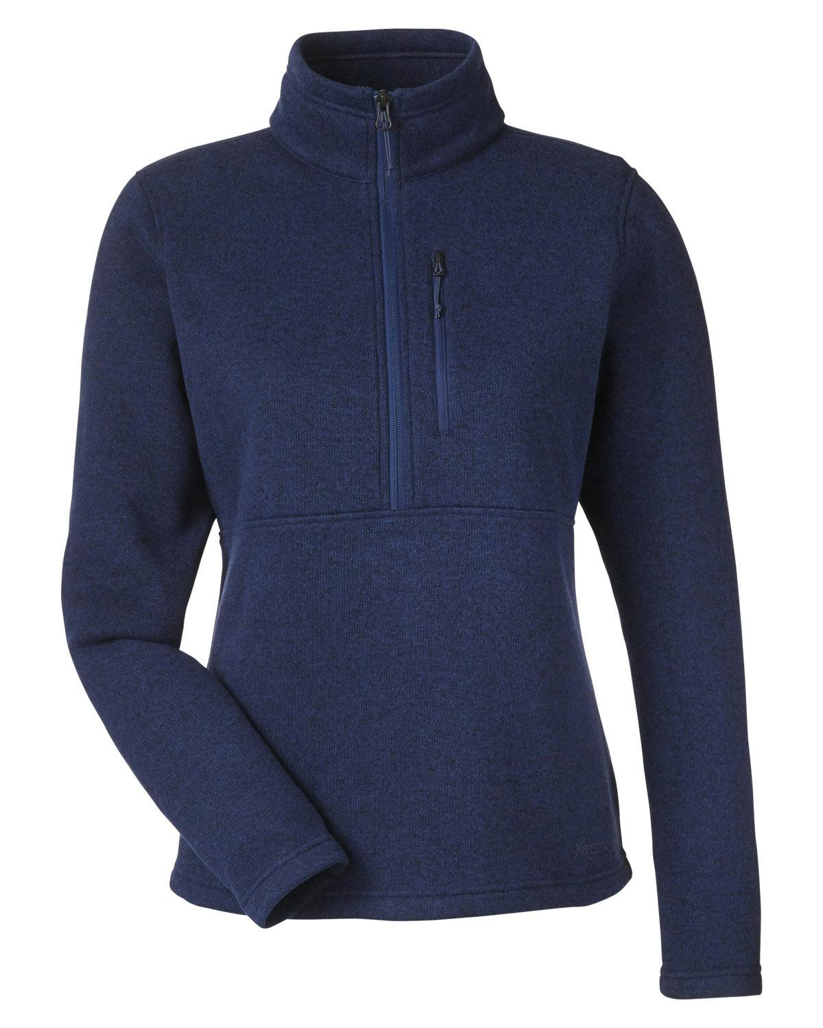 Image for Ladies' Dropline Half-Zip Sweater Fleece Jacket