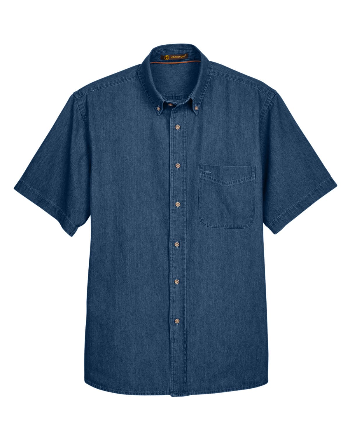 Image for Men's Short-Sleeve Denim Shirt