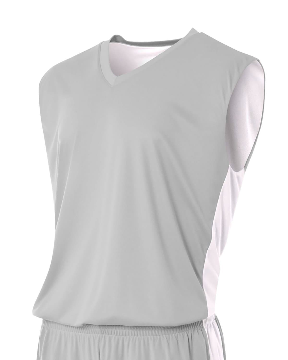 Image for Adult Reversible Moisture Management Muscle Shirt