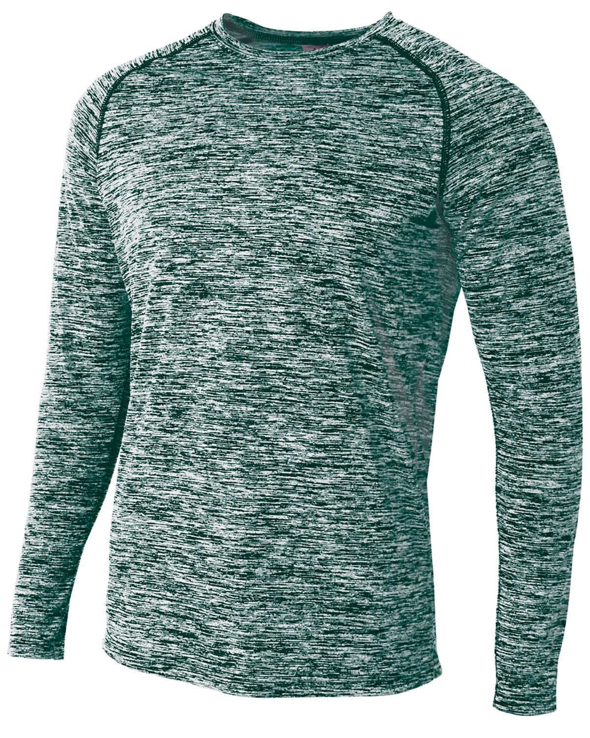 Image for Adult Space Dye Long Sleeve Raglan T-Shirt