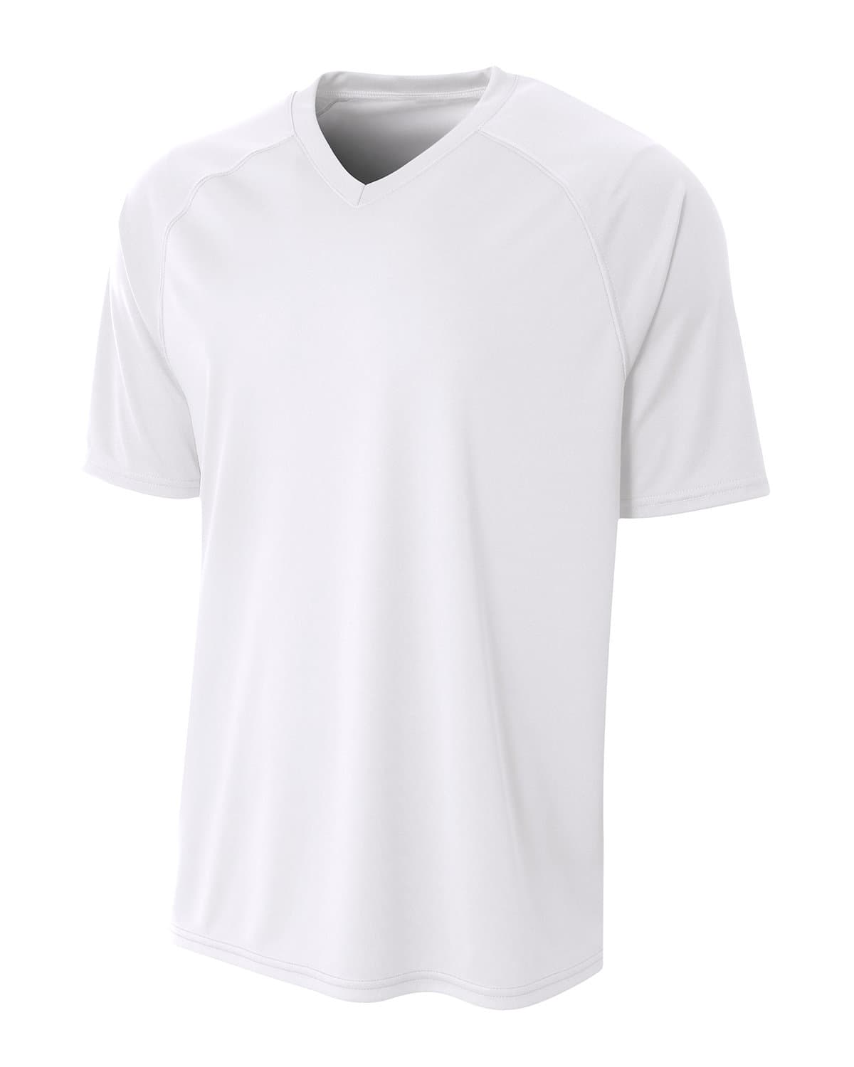 Image for Adult Polyester V-Neck Strike Jersey with Contrast Sleeve