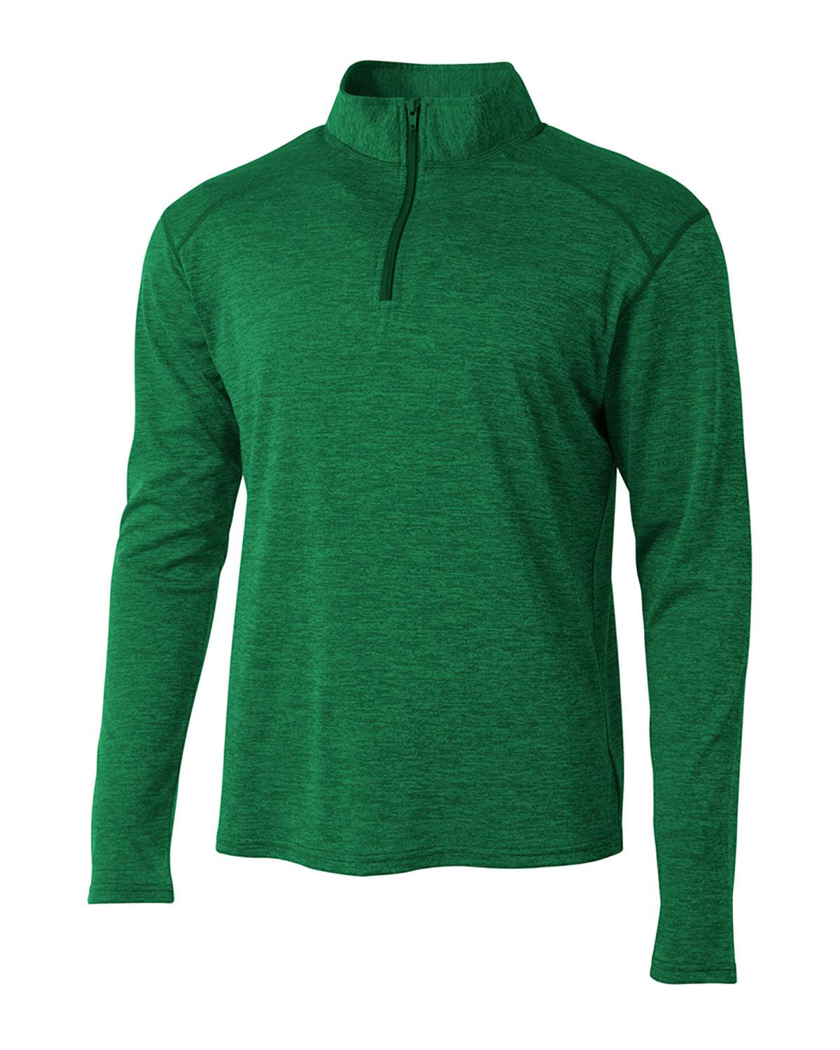 Image for Men's Tonal Space-Dye Quarter-Zip