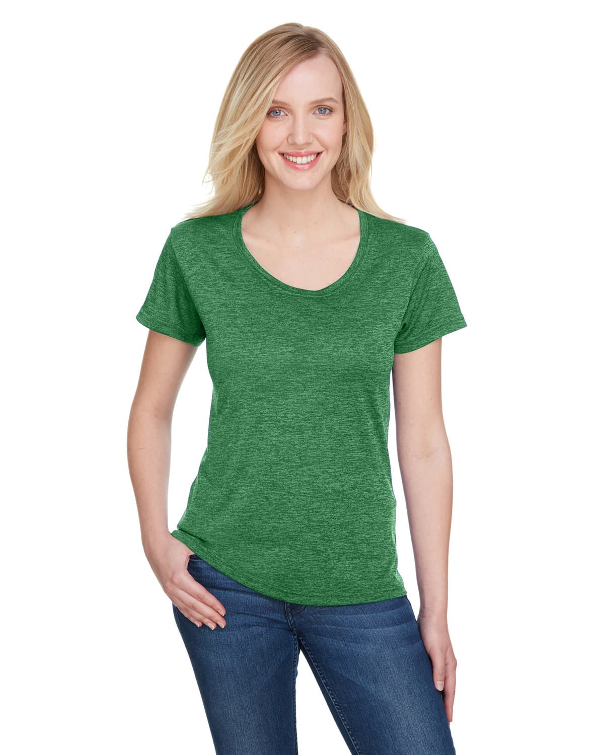 Image for Ladies' Tonal Space-Dye T-Shirt