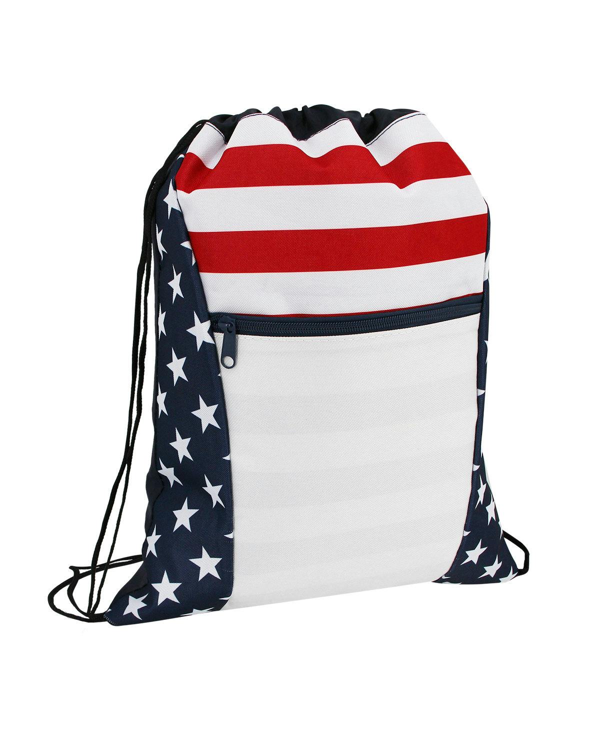Image for Americana Drawstring Bag