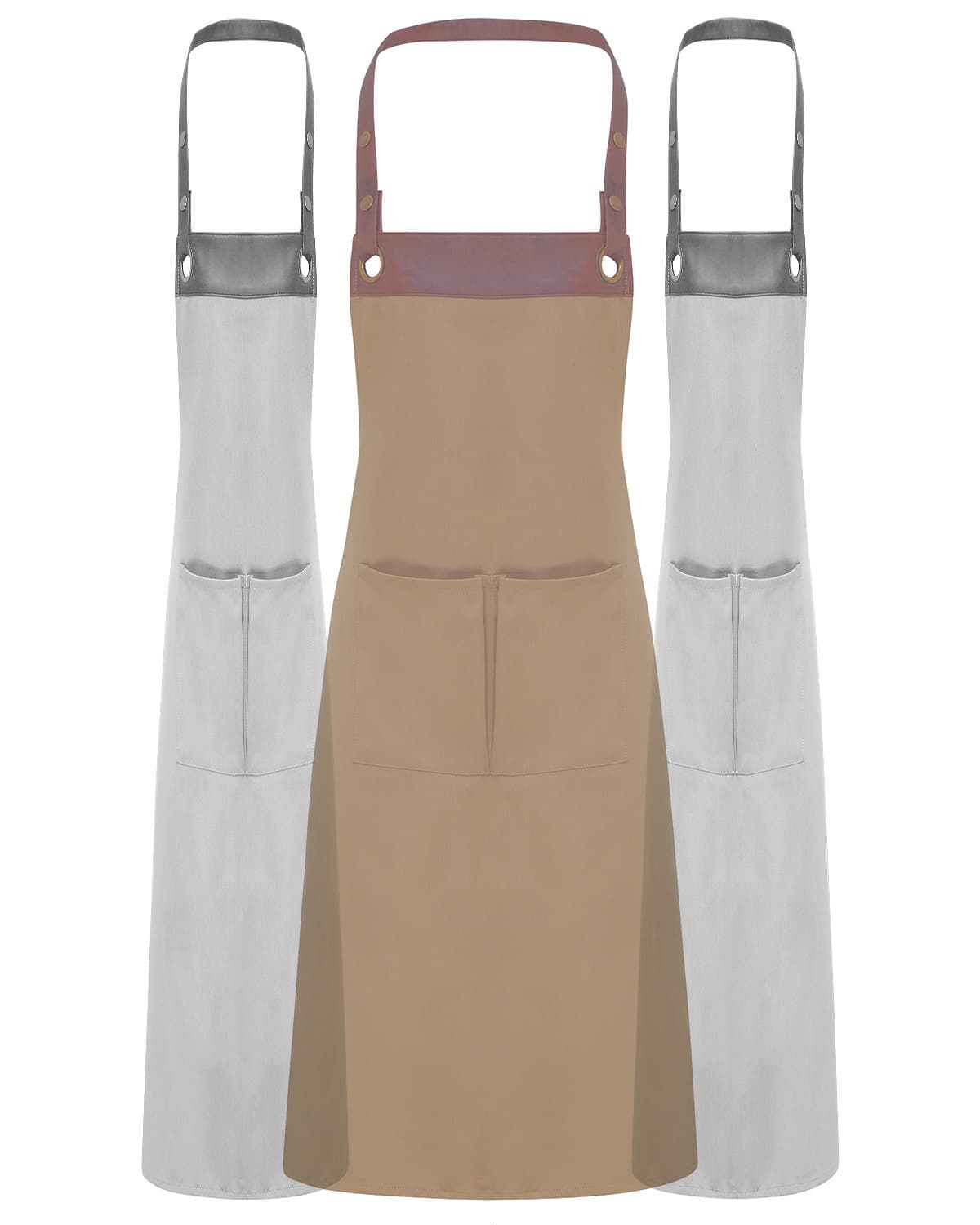 Image for Espresso Bib Apron