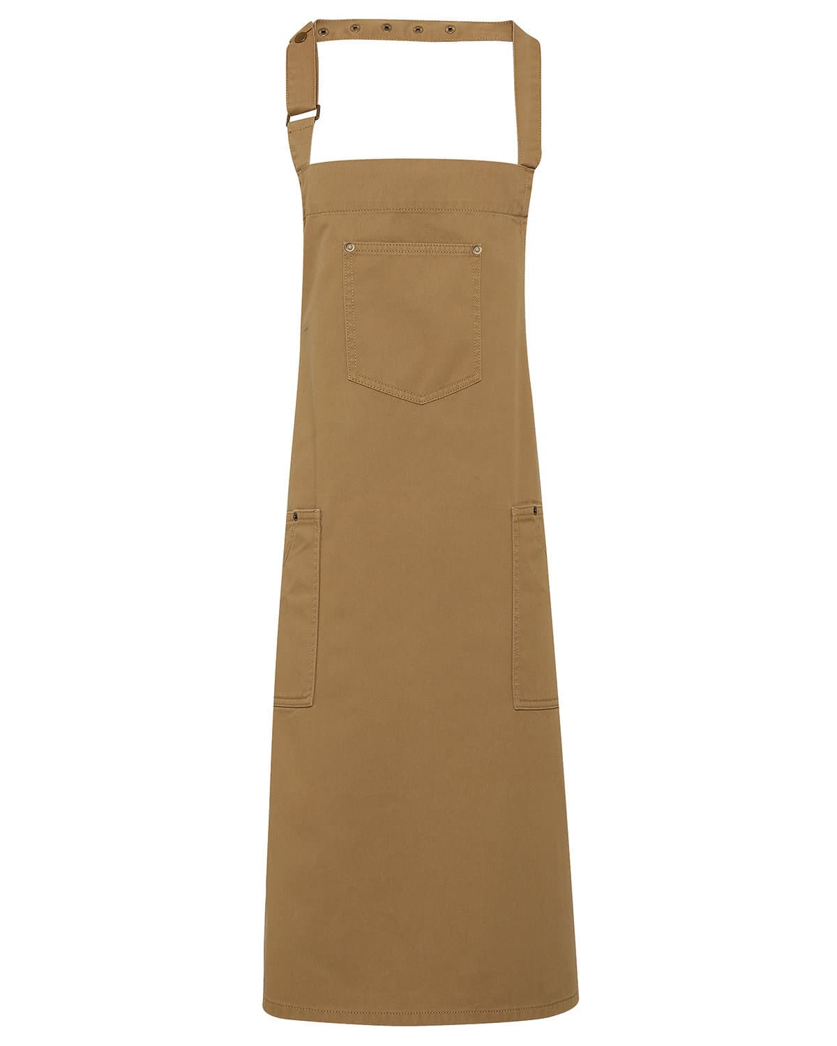 Image for Unisex Cotton Chino Bib Apron