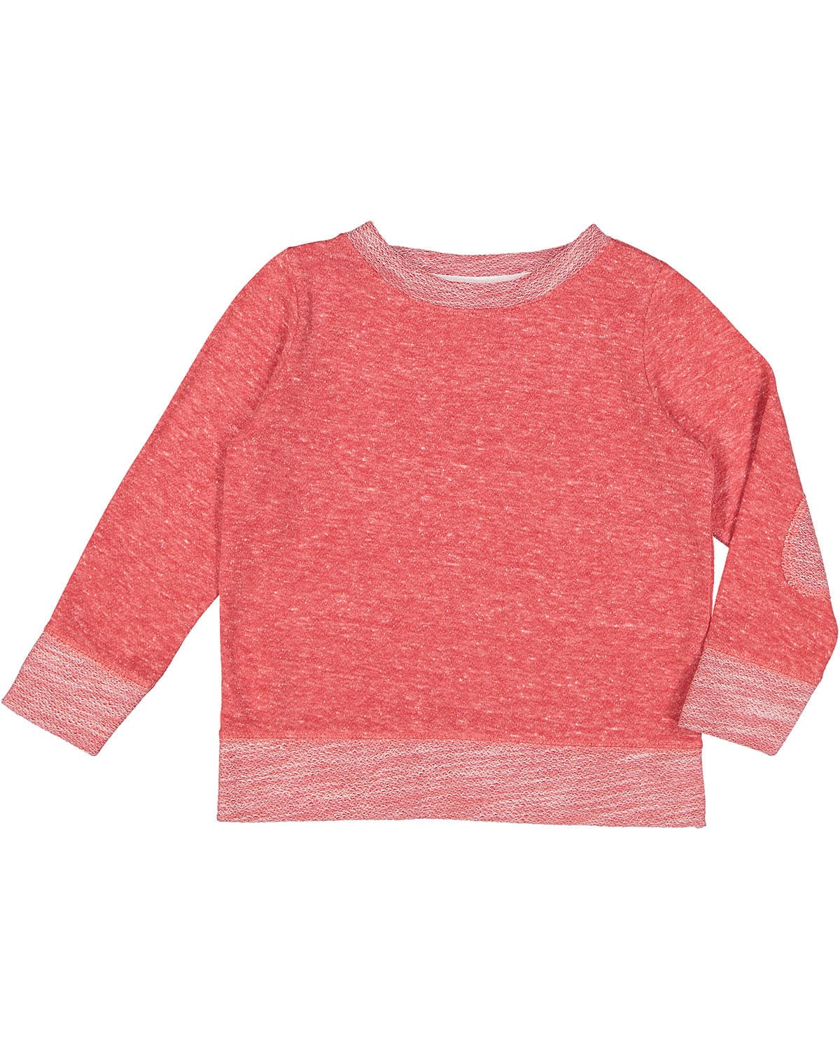 Image for Toddler Harborside Melange French Terry Crewneck with Elbow Patches