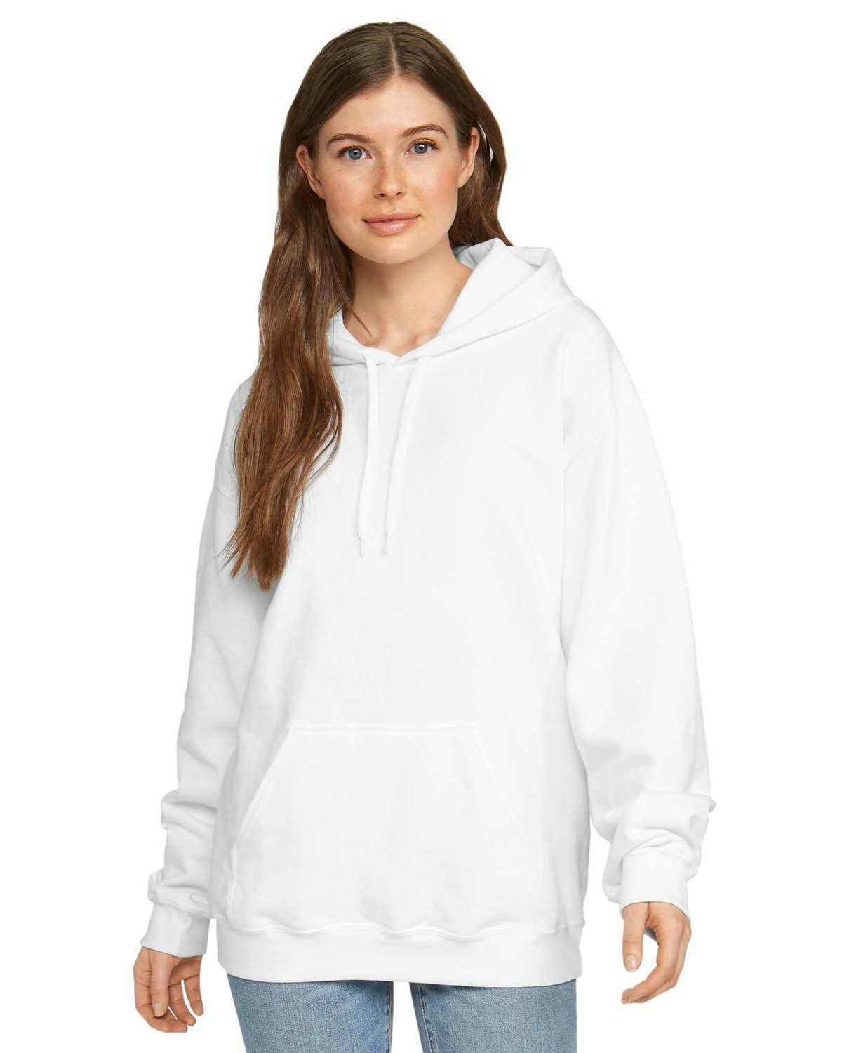 Image for Adult Softstyle® Fleece Pullover Hooded Sweatshirt