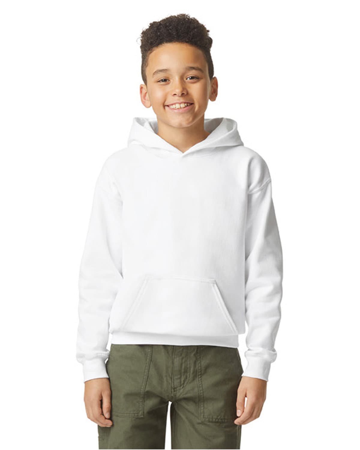 Image for Youth Softstyle Midweight Fleece Hooded Sweatshirt