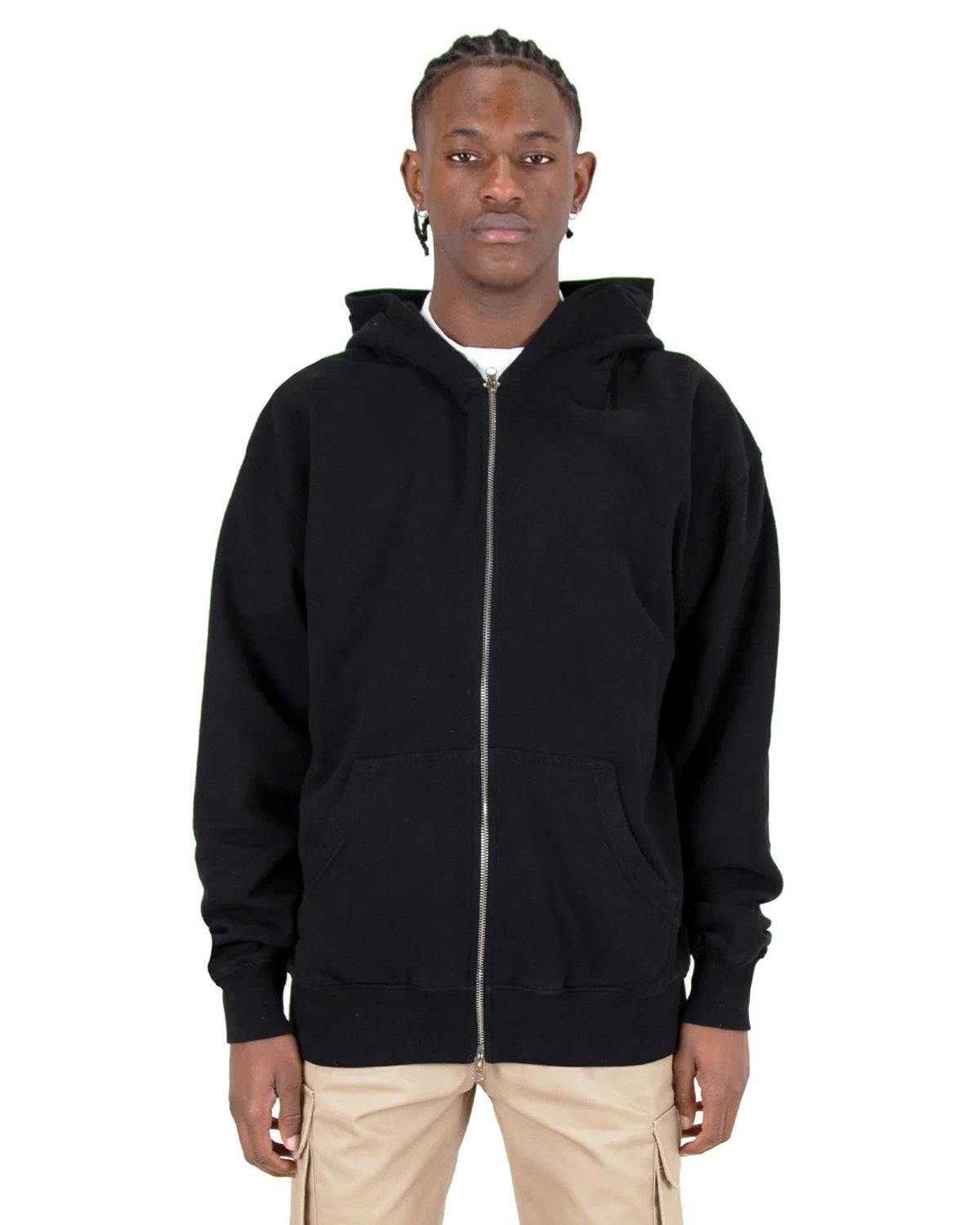 Image for Men's Garment Dye Double-Zip Hooded Sweatshirt