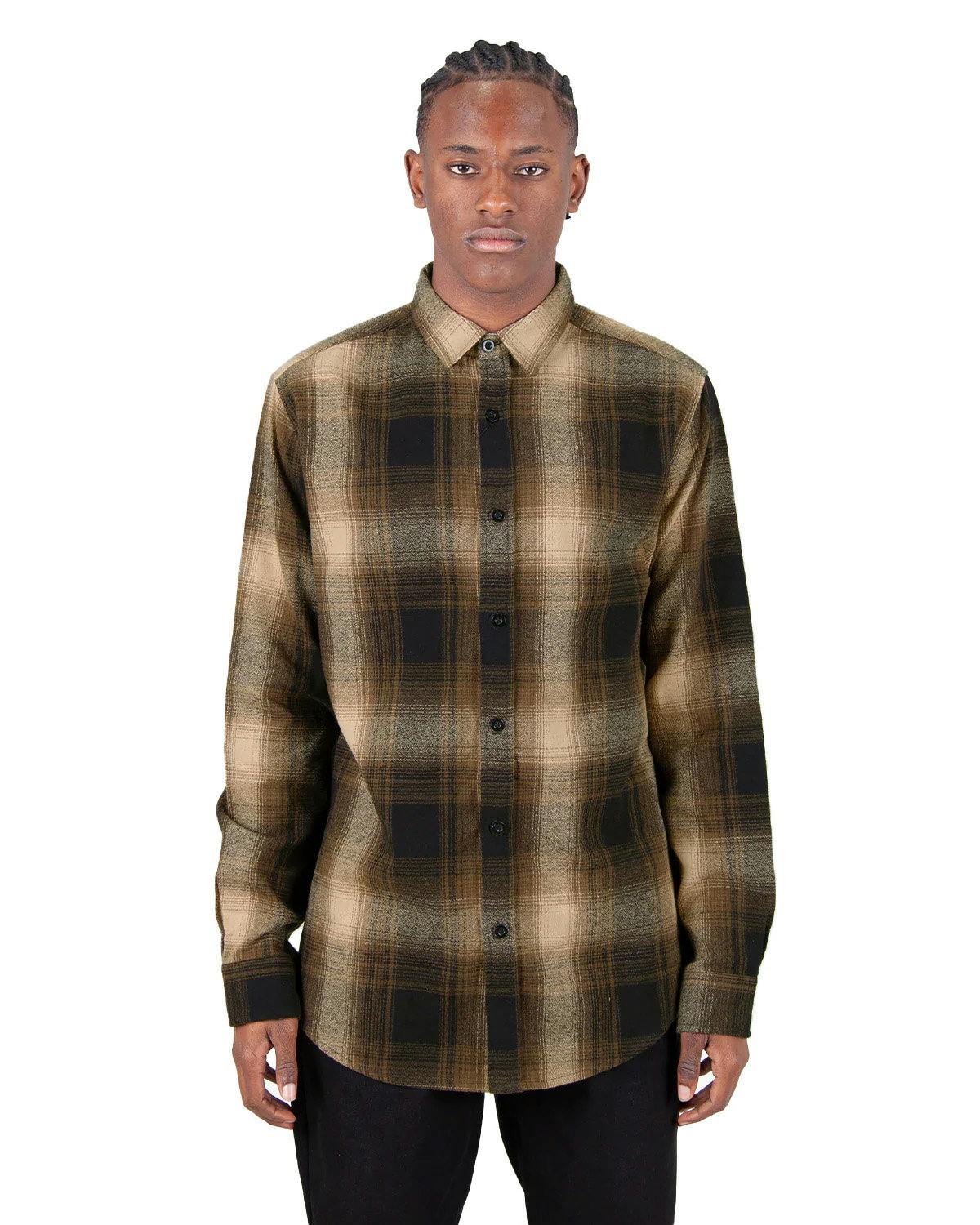 Image for Men's Plaid Flannel Overshirt