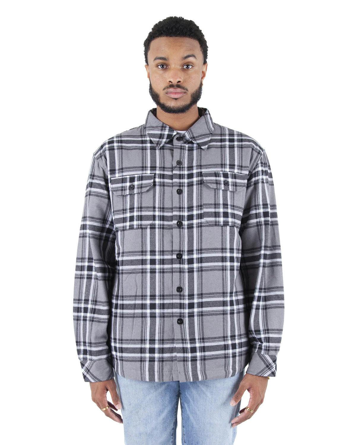 Image for Men's Plaid Flannel Jacket