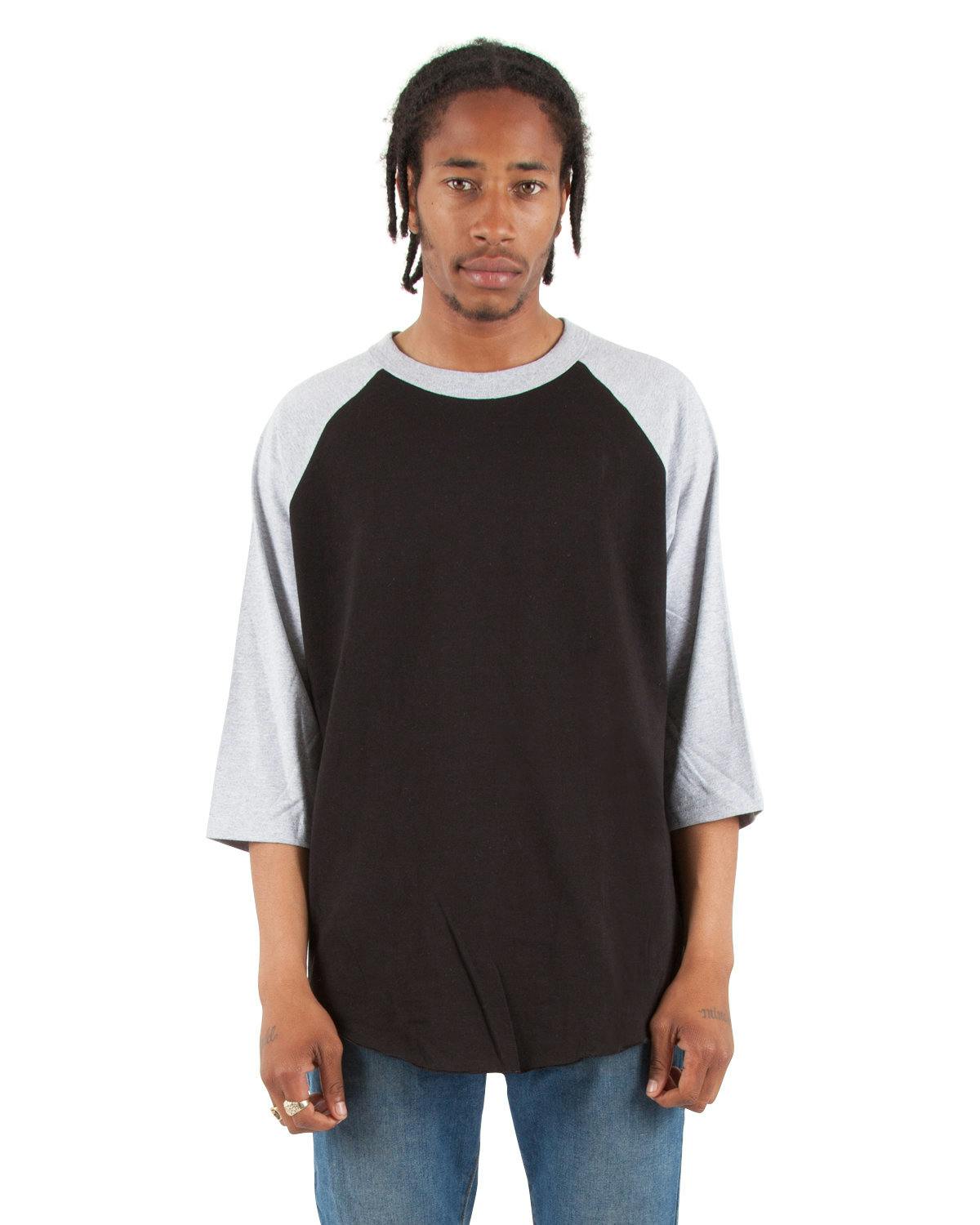 Image for Adult Three-Quarter Sleeve Raglan T-Shirt