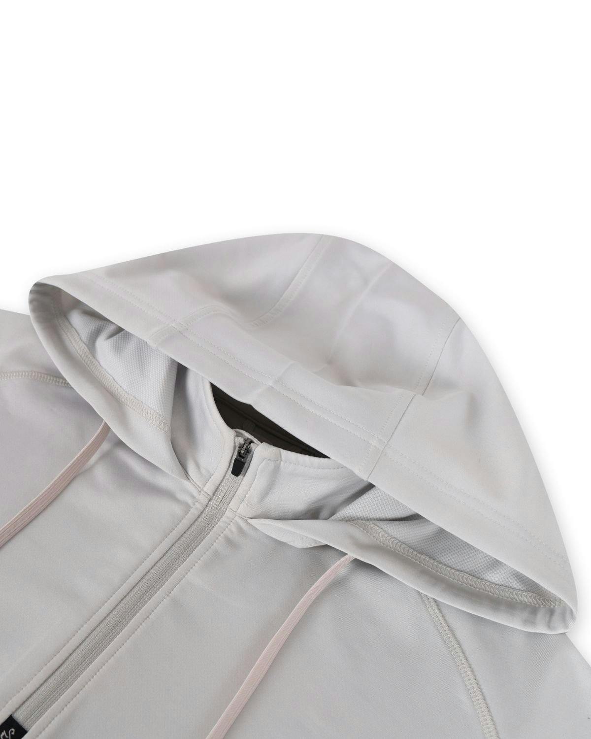 Image for Unisex Vandyke Quarter-Zip Hooded Sweatshirt