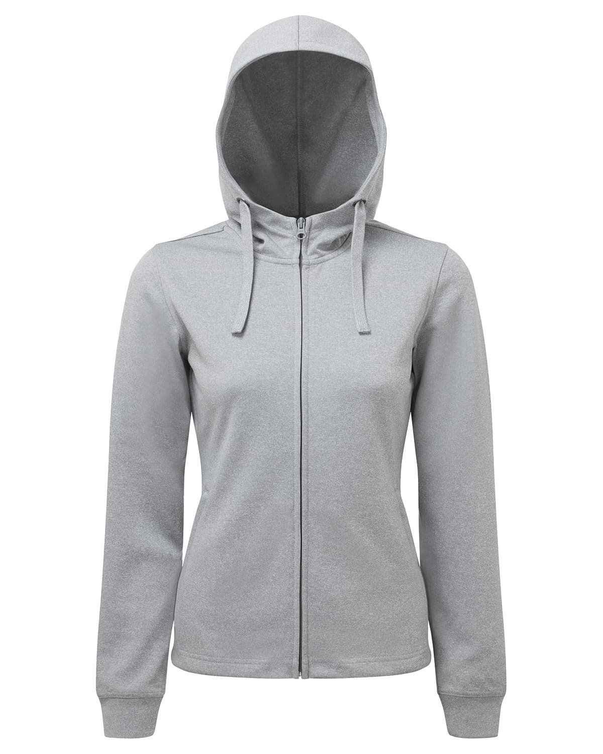Image for Womens Spun Dyed Full-Zip Hooded Sweatshirt - TD498