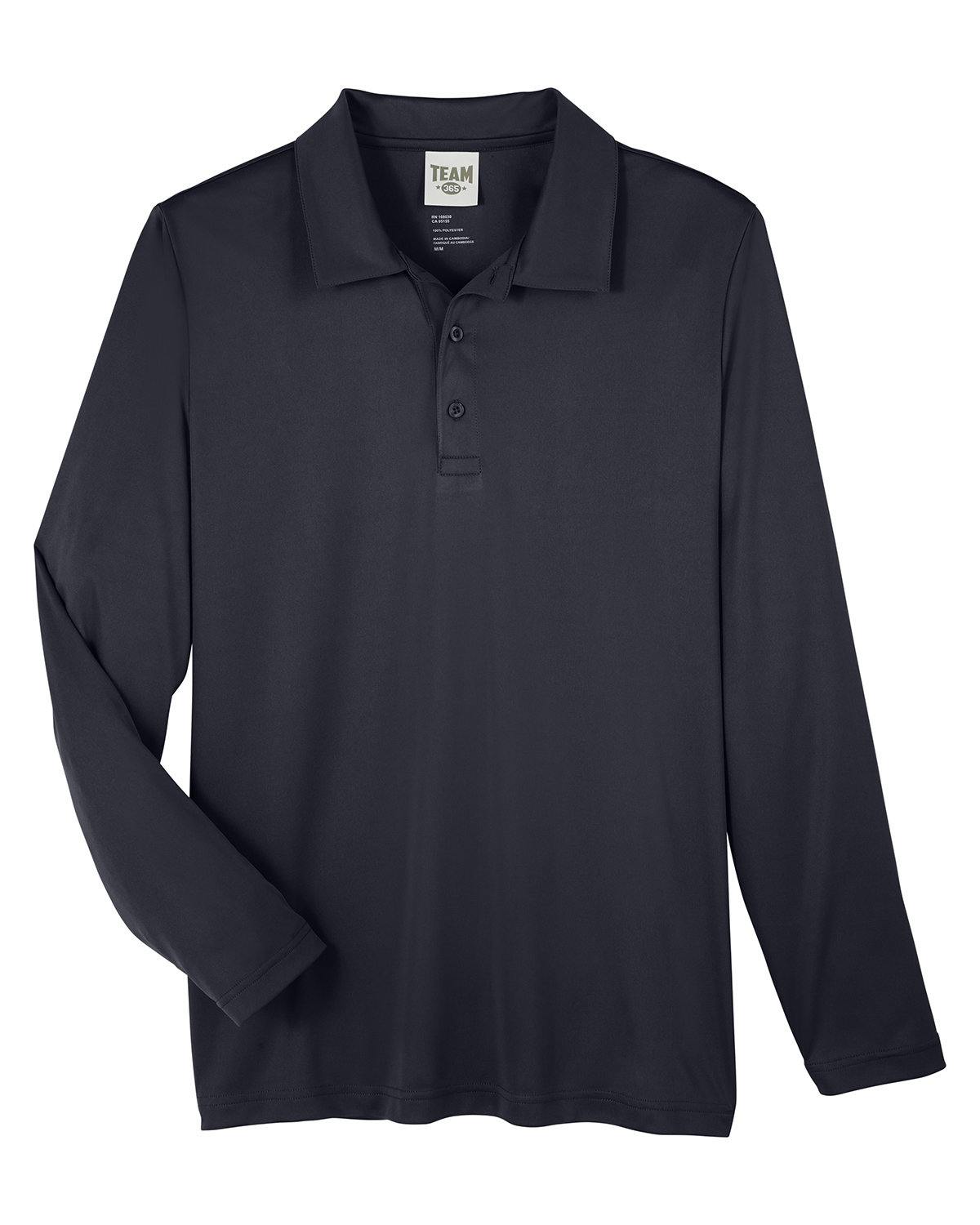 Image for Men's Zone Performance Long Sleeve Polo