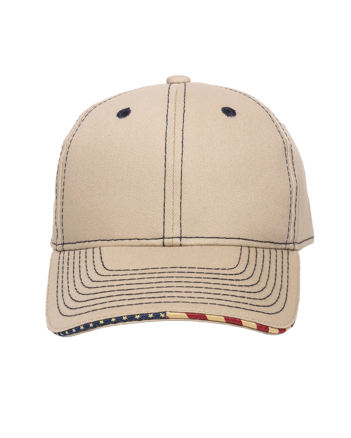 Image for USA Accent Solid Back Cap