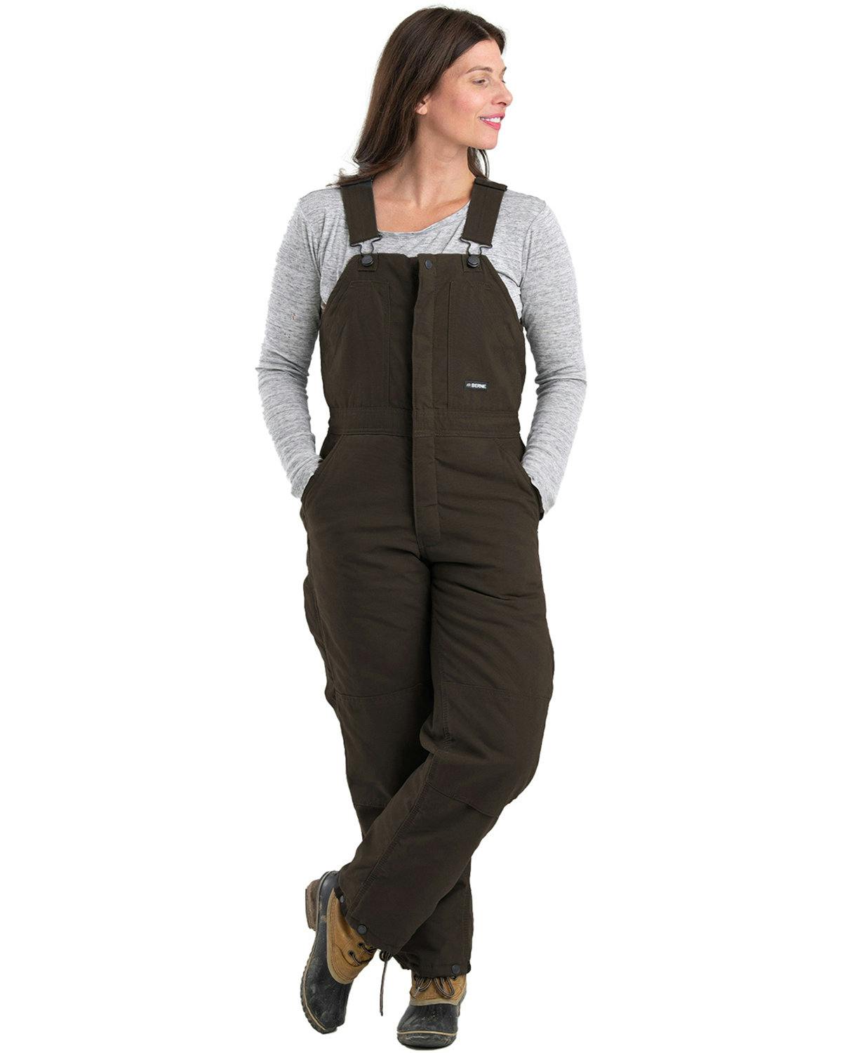 Image for Ladies' Softstone Duck Insulated Bib Overall