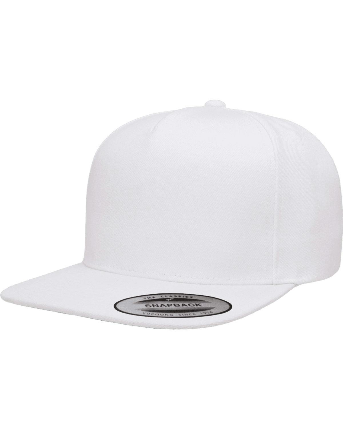 Image for Adult Structured Flat Visor Classic Snapback Cap