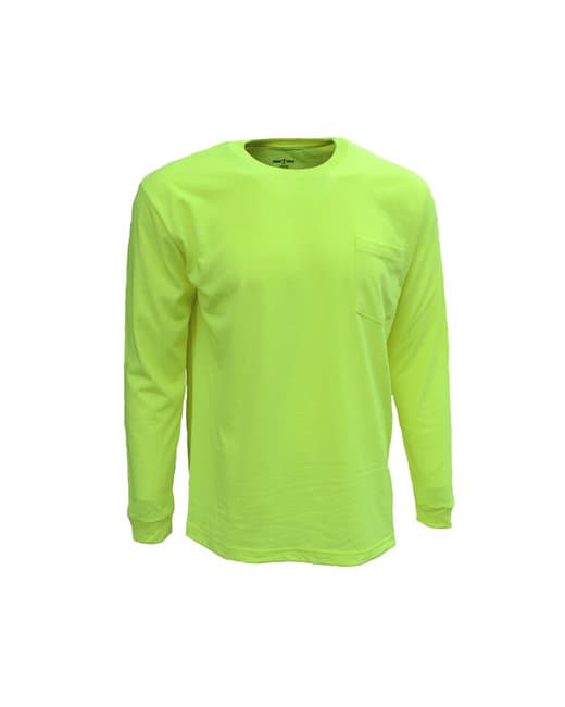 Image for Adult Long-Sleeve Pocket Tee