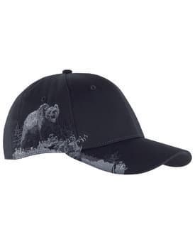 Image for Brushed Cotton Twill Grizzly Bear Cap