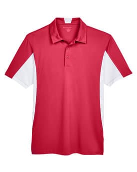 Image for Men's Side Blocked Micro-Piqué Polo