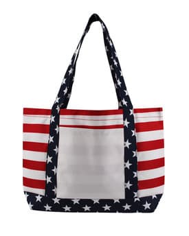 Image for Patriotic Beach Tote Bag