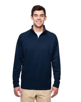 Image for Adult DRI-POWER® SPORT Quarter-Zip Cadet Collar Sweatshirt