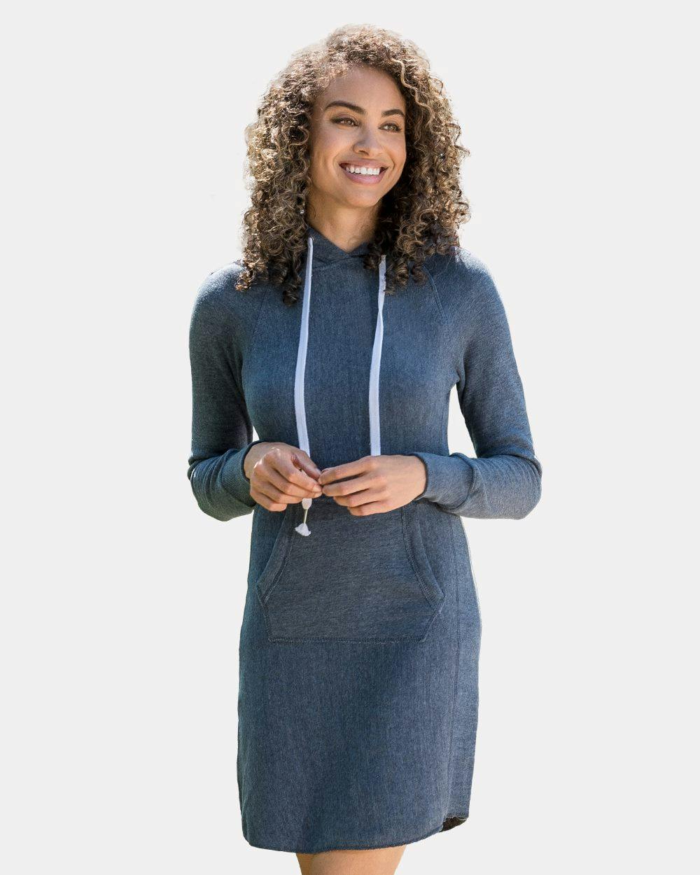 Image for Women's Suzie Hooded Sweatshirt Dress - W2340